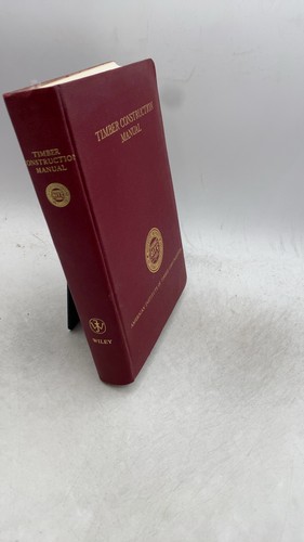 Timber construction manual - timber,